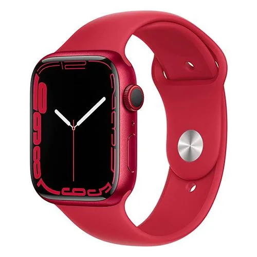 Apple Apple Watch Series 7 45mm GPS Red Aluminum Red Sport Band 2021 — product photo
