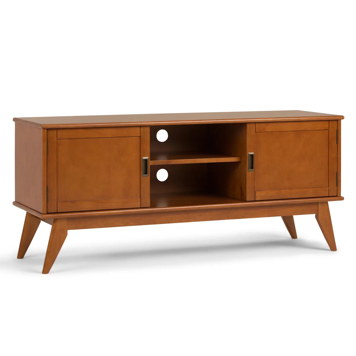 tuphen tuphen Mid Century TV Stand Teak Brown 60"W 50" max TV — product photo