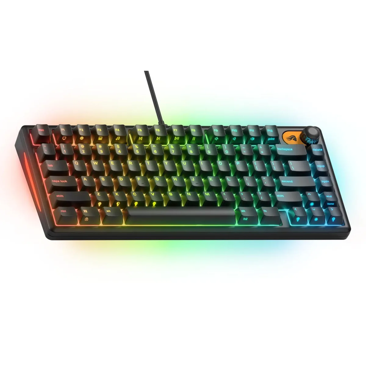 usbroway usbroway GMBK 75% Gaming Keyboard 10 Zone RGB IP57 Quiet Switches — product photo
