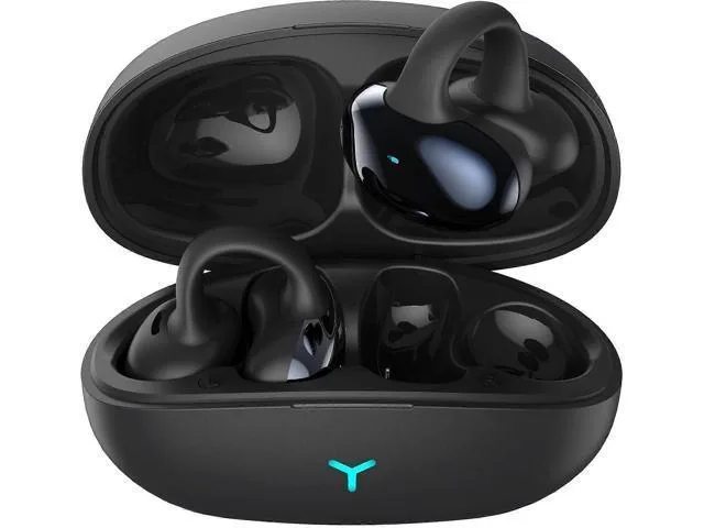 LORDWORLD LORDWORLD Open Ear Clip Headphones 55H IPX5 65ms Black — product photo