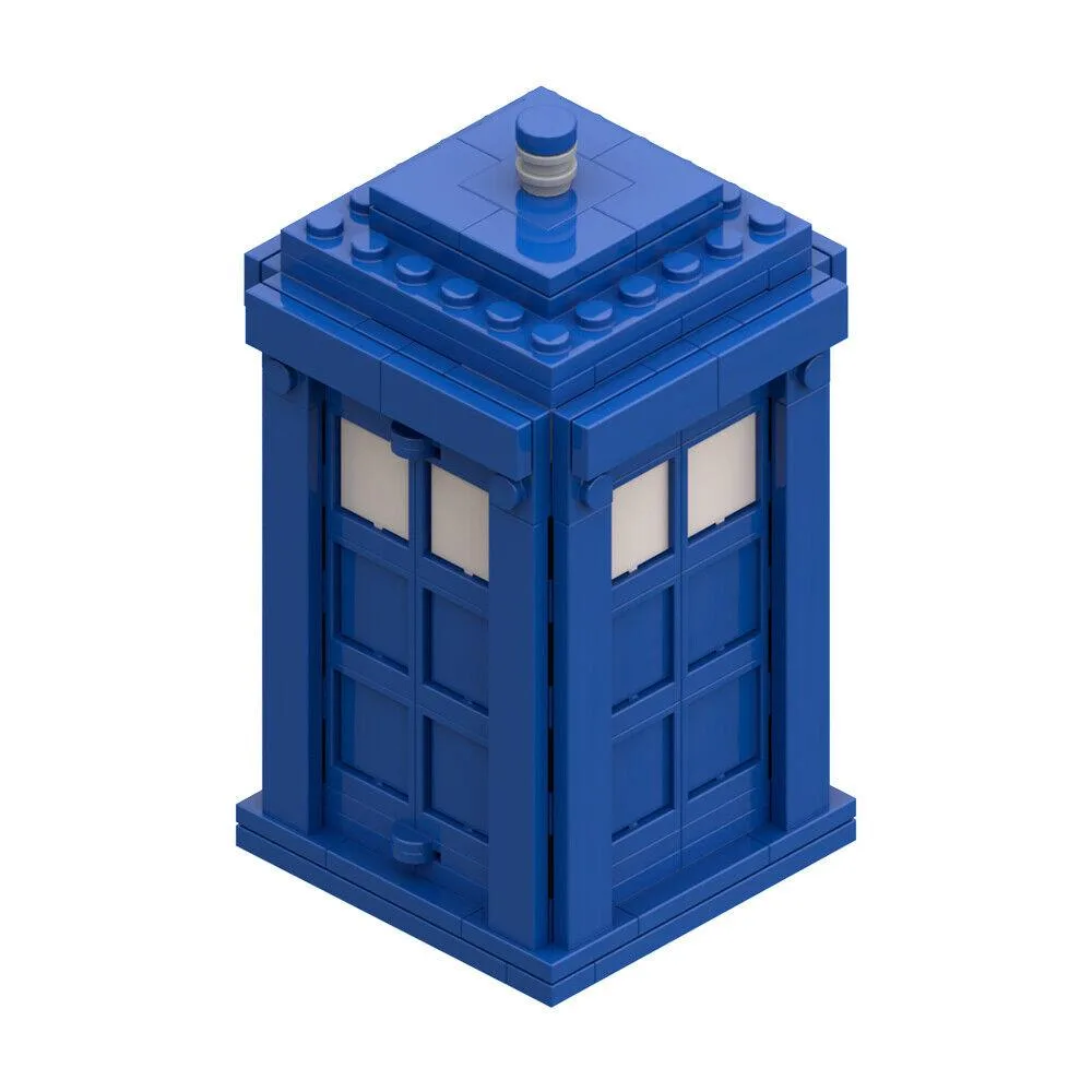 ZITIANYOUBUILD ZITIANYOUBUILD 238 Telephone Booth 238-Piece Educational Building Set — product photo