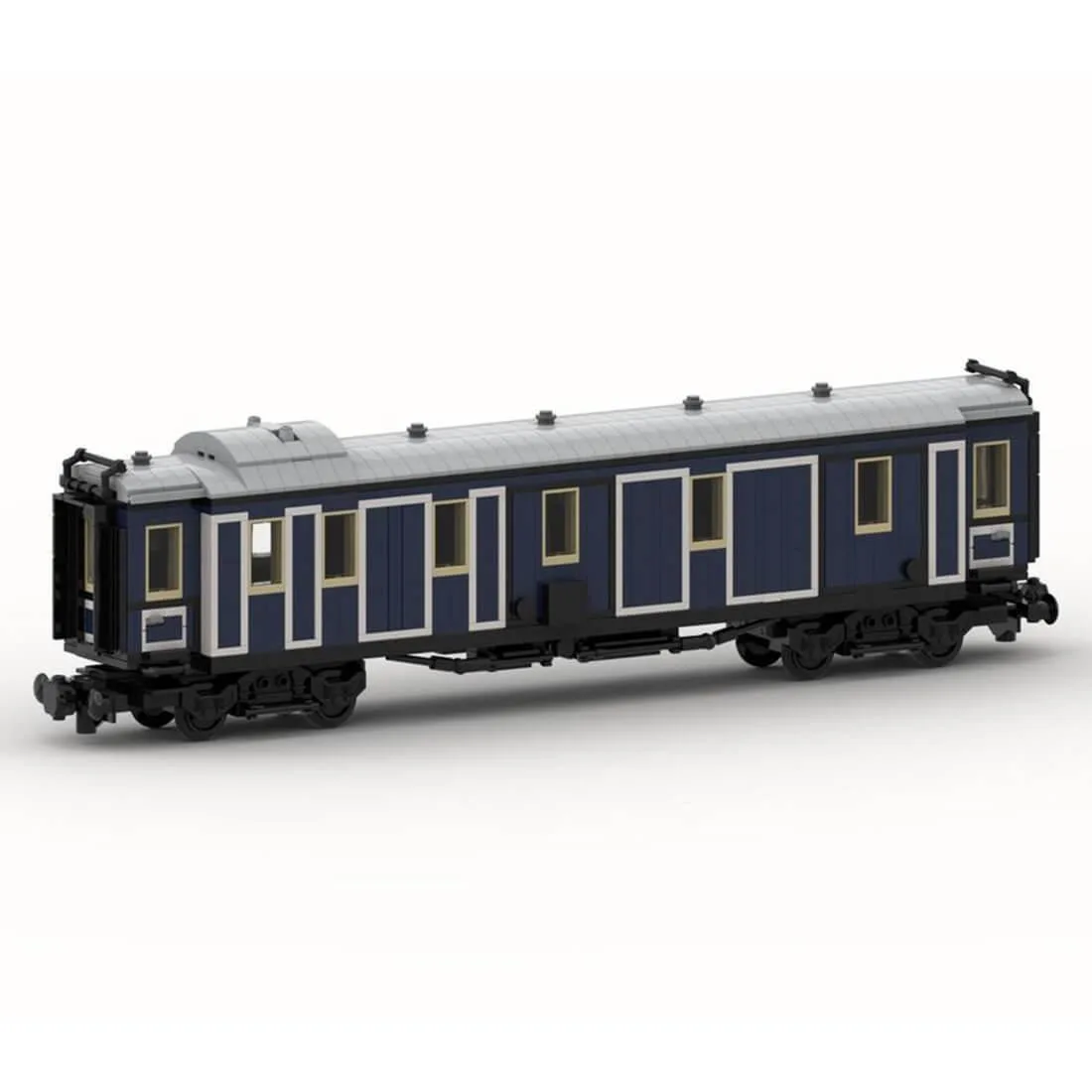 ZITIANYOUBUILD ZITIANYOUBUILD MOC-130785 Bavarian Express Baggage Wagon 955 Parts — product photo