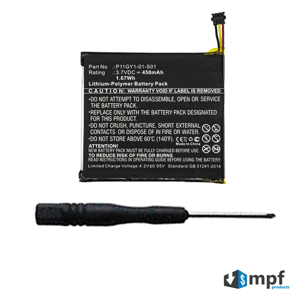 MPF Products MPF Products 450mAh Battery Replacement for Nest Learning Thermostat — product photo