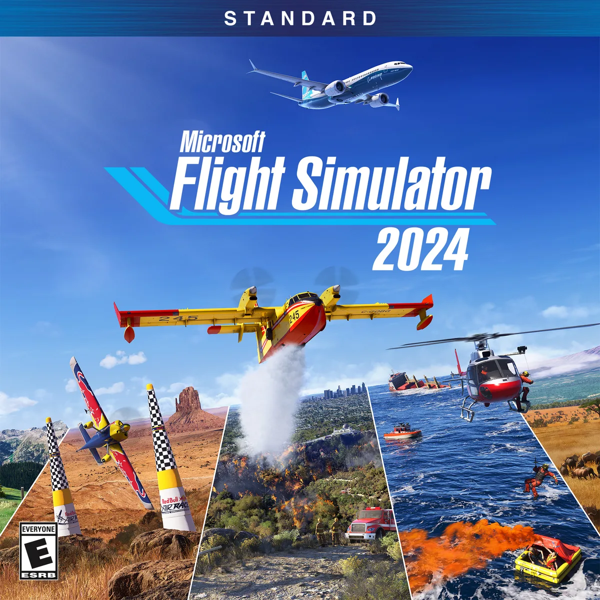 Microsoft Microsoft Flight Simulator 2024 Standard Edition G7Q-00331 downloadable game — product photo