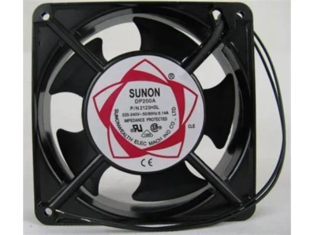 Fans Fans 220V 0.09A 80mm 8025 SF23080AT 2082HBL axial case fan — product photo