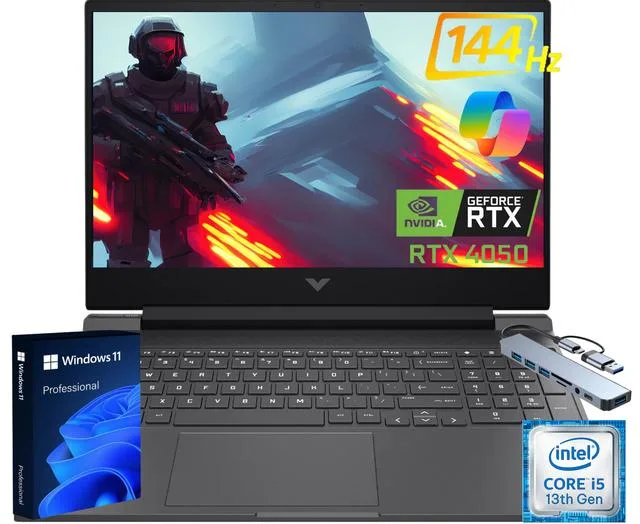HP HP Victus 15.6" Gaming Laptop i5-13420H RTX 4050 32GB 512GB Pro — product photo