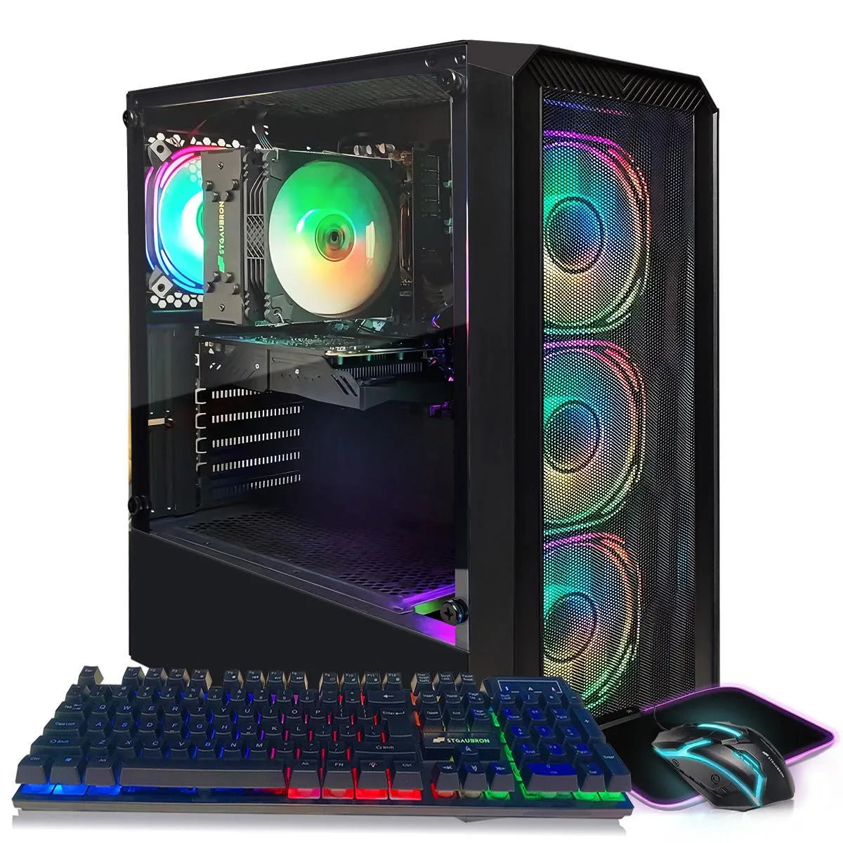 STGAubron STGAubron Gaming PC i5-13400F RTX 3050 6G 16G DDR4 512G SSD — product photo