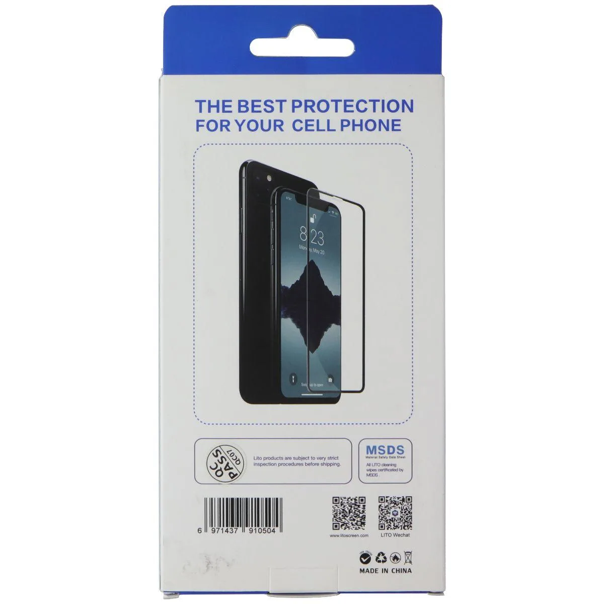 Lito Children’s Wear Lito Children’s Wear Tempered Glass Screen Protector for Xiaomi Mi 9 Lite Clear Black Edge — product photo