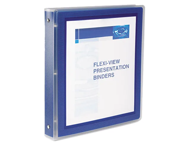 Avery Avery 17638 Flexi-View Binder 1.5" Navy Blue 275 Sheets — product photo