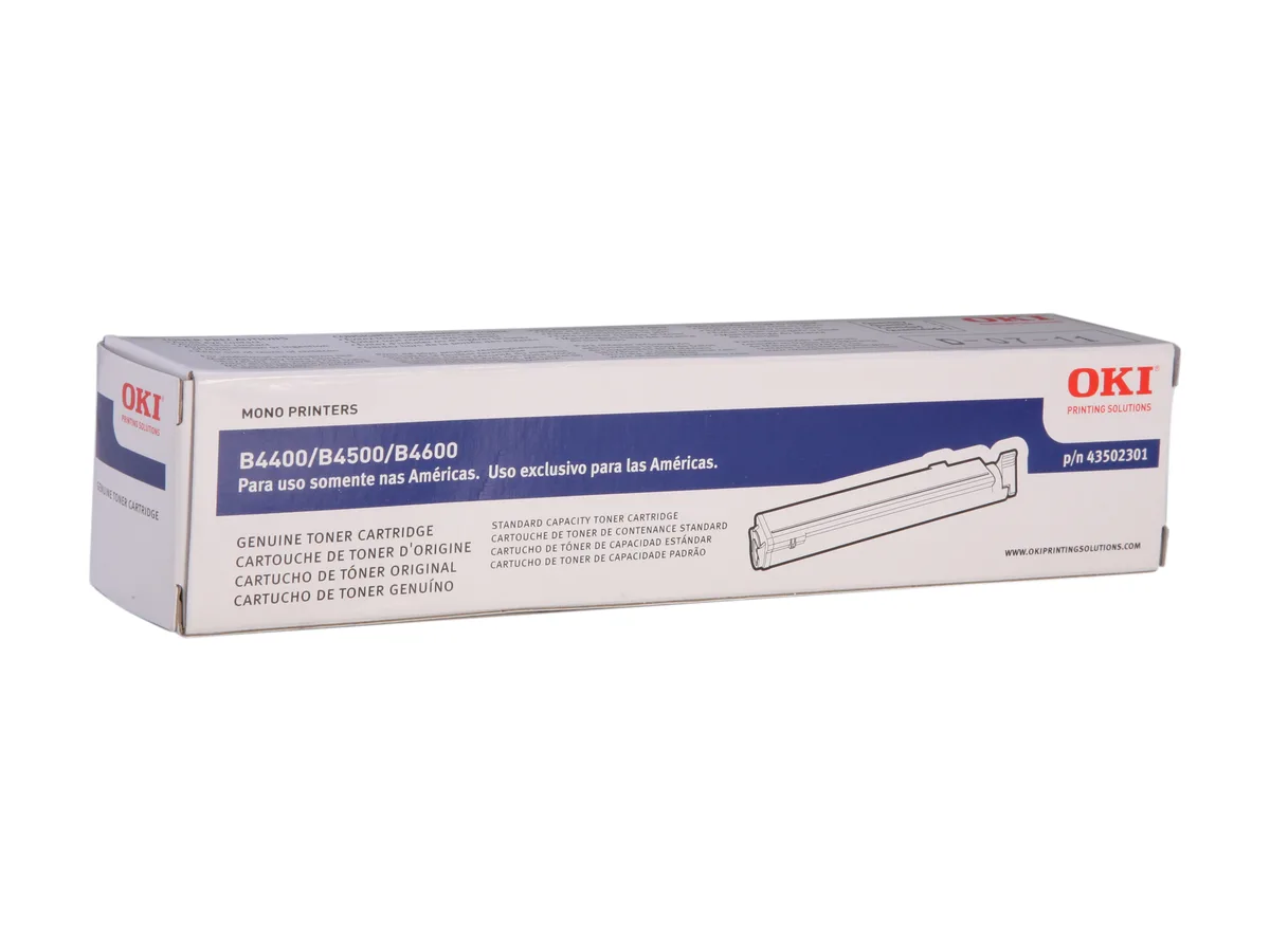 Oki Data Oki Data 43502301 Black Toner Cartridge 3000 Pages — product photo