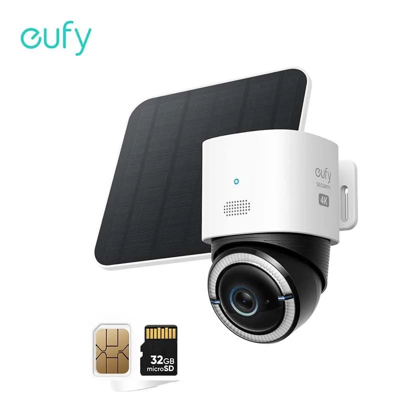 eufy eufy Security 4G LTE Cam S330 4K Pan Tilt Dual-mode Network Camera — product photo