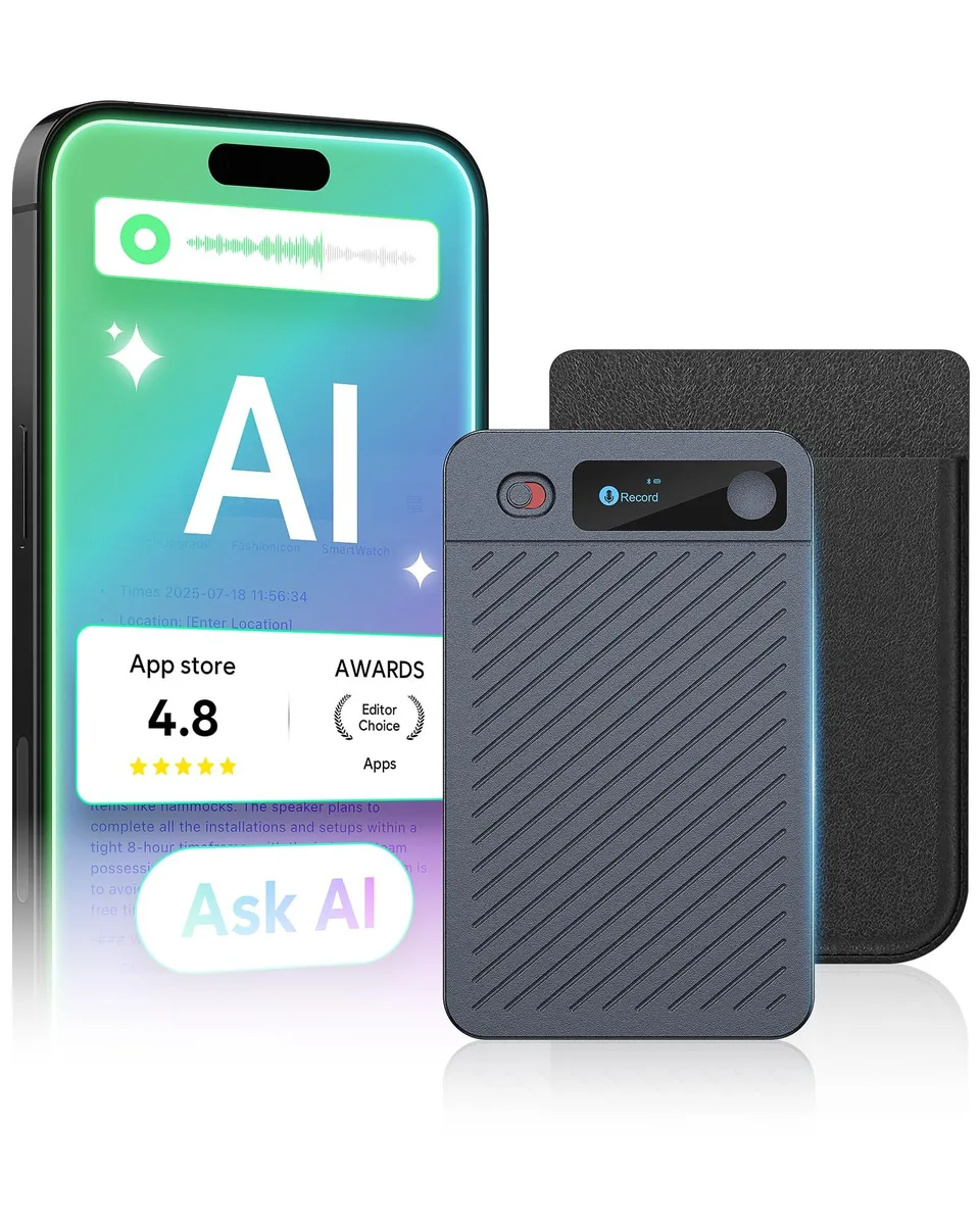  Elasound LA518 AI Voice Recorder 64GB 45H 121 Languages — product photo