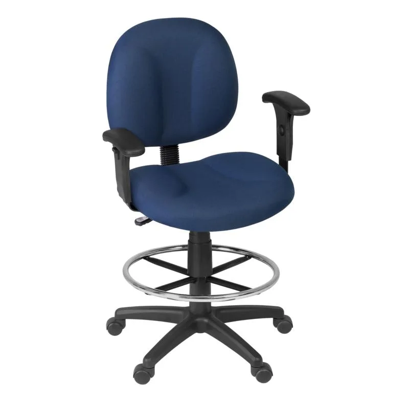 Romig Romig 105 Desk &amp; Chair Set — 32 kg, 3.5" seat, 7-position arms, 360° swivel, 9" drafting kit — product photo