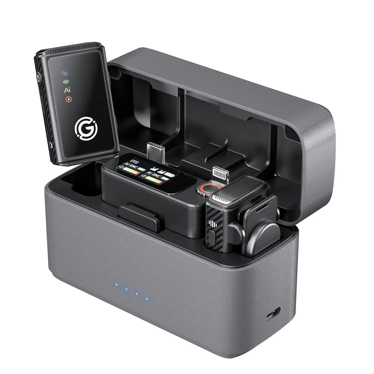  Gamiity M15 Wireless Microphone with TF Card Slot — product photo