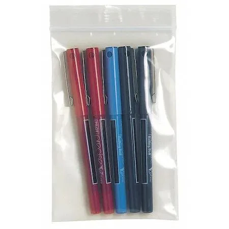 Value Brand Value Brand Reclosable Bag Zip Seal 6 in L 4 in W 2 mil Low 100 — product photo