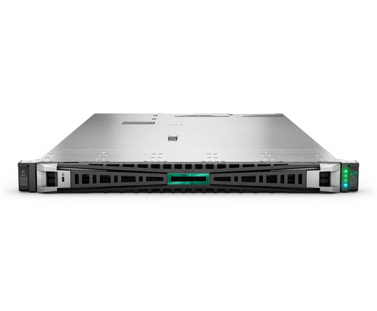 HPE HPE ProLiant P90793-005 DL360 Gen12 6517P 1P 4x32GB-R 8SFF NS204i-u v2 MR408i-o 2x1000W rack server — product photo