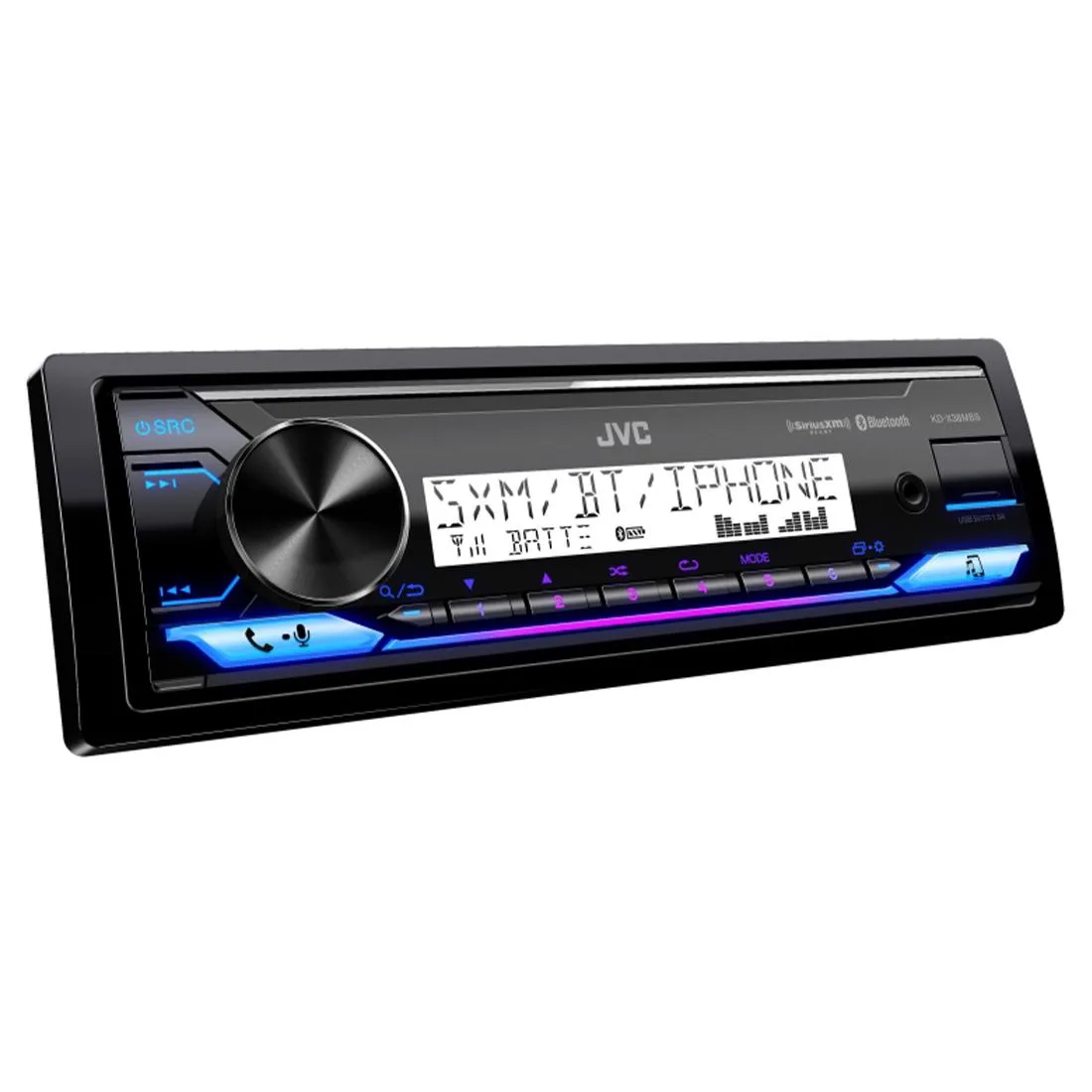 JVC JVC KD-X38MBS 2-Line VA LCD Digital Media Receiver — product photo