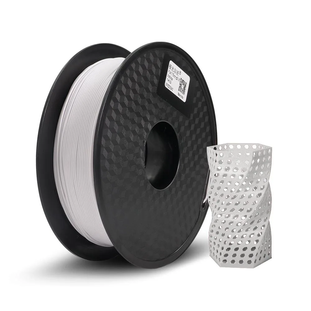 JG MAKER JG MAKER Bornnew PLA filament 1.75 mm 1 kg White — product photo
