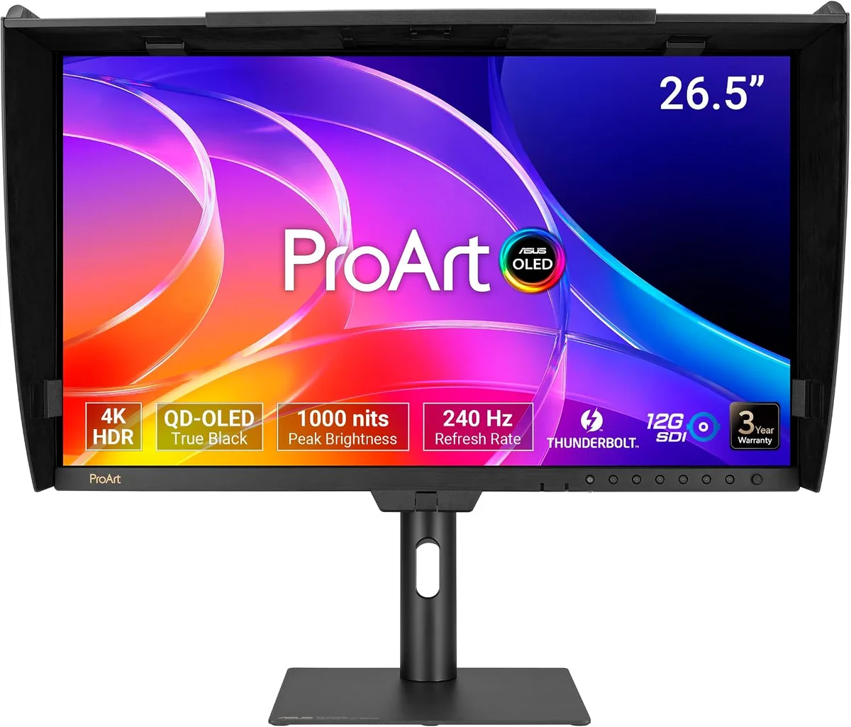 ASUS ASUS 90LM04N0-B013B2 ProArt 27" 4K QD-OLED 240Hz monitor — product photo