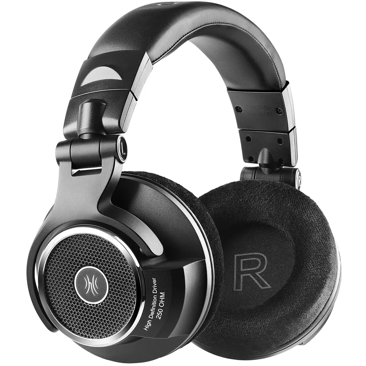 OneOdio OneOdio Monitor 80 Open-Back Wired Headphones 250 ohm 40mm 10Hz-40KHz Velour — product photo