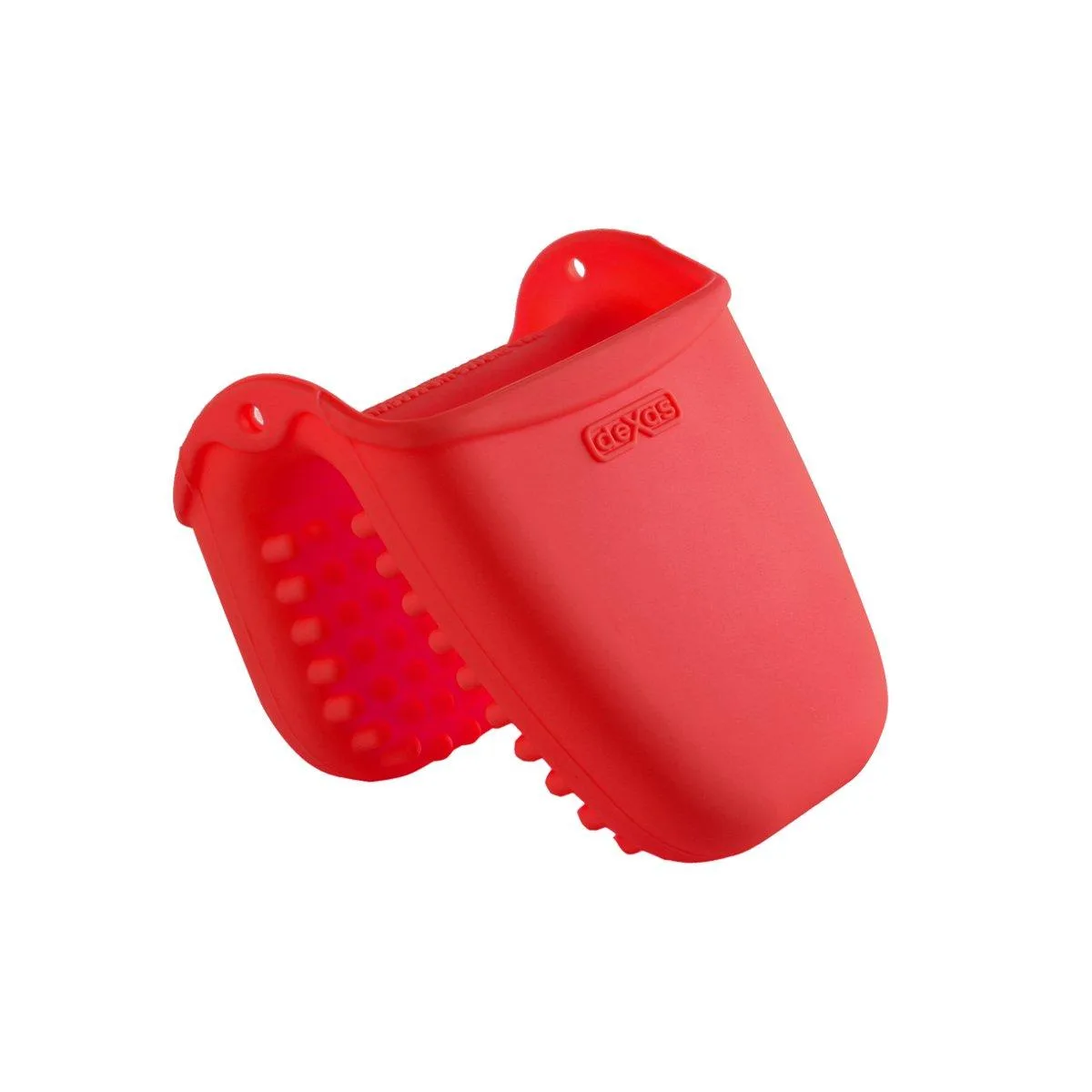  Dexas GMM3-1795 Mini Silicone Oven Mitt Red 450°F — product photo