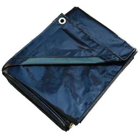 Value Brand Value Brand Standard Duty Tarp 7 ft 4 in x 9 ft 6 in 15 Mil Black — product photo