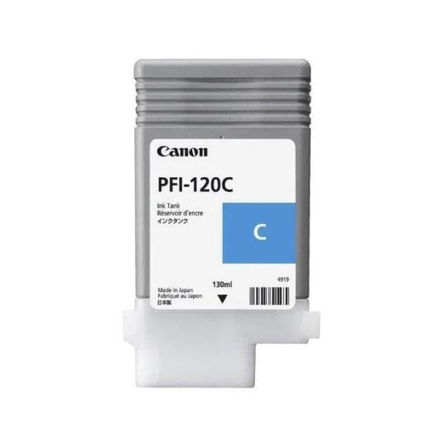 Canon Canon 2886C001AA PFI-120 130ml Cyan Pigment Ink Cartridge — product photo
