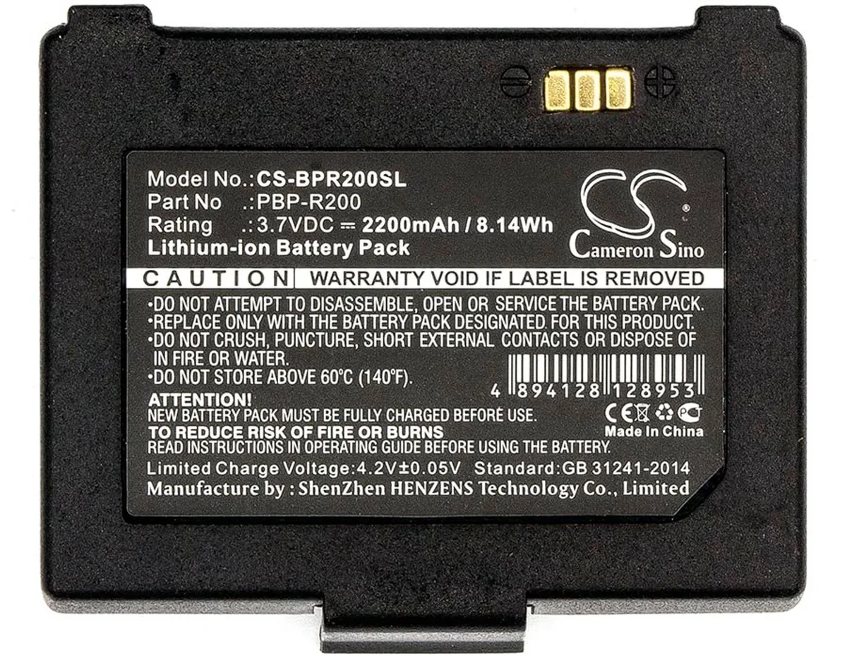  Cameron Sino Battery for Bixolon SPP-R200/II/III/R210 2200mAh 3.7V — product photo