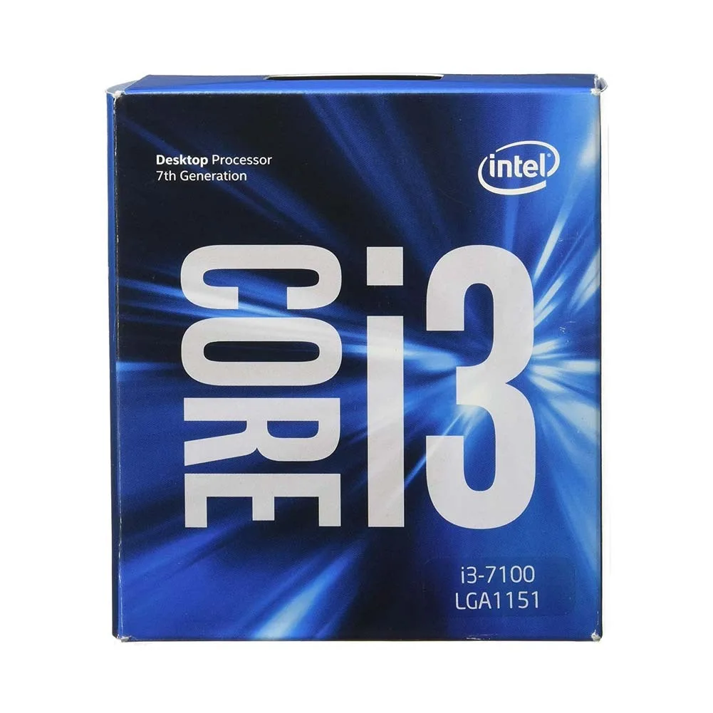Intel Intel Core i3-7100 desktop processor 3.9 GHz 8.0 GT/s 3 MB LGA 1151 — product photo