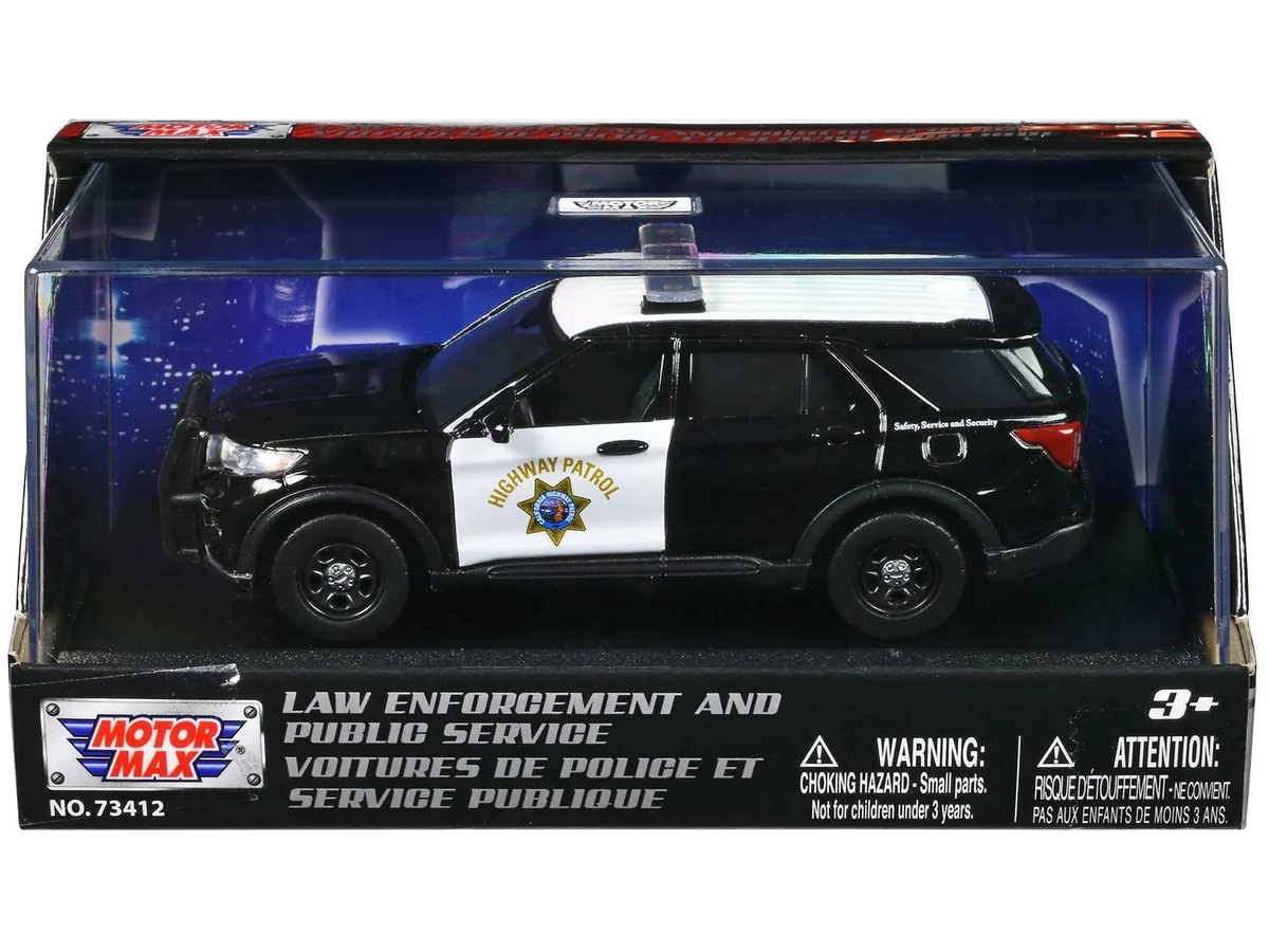 MOTORMAX MOTORMAX 2022 Ford Police Interceptor Utility CHP 1/43 Diecast — product photo