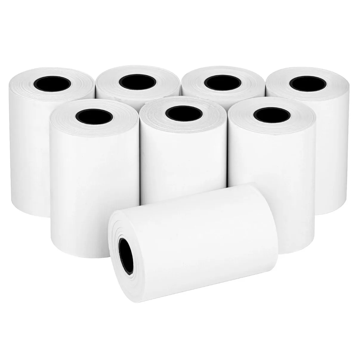 2 1/4" x 55' Thermal Receipt Paper 8 Rolls — product photo