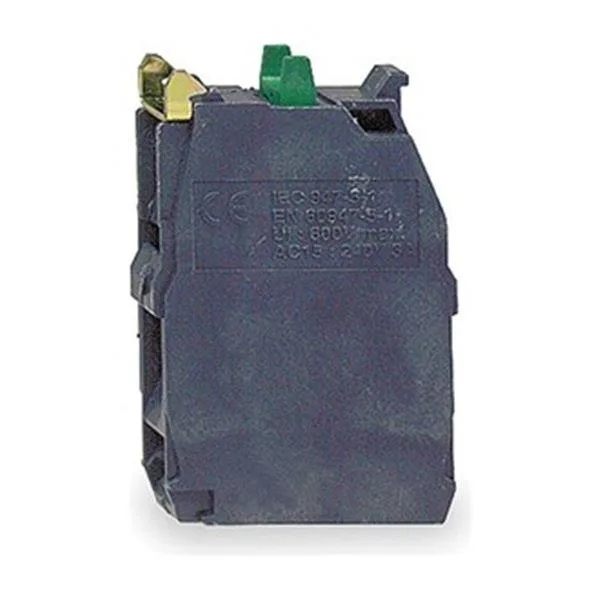 Schneider Electric Schneider Electric ZBE203 Contact Block 2NO 22 mm Black — product photo