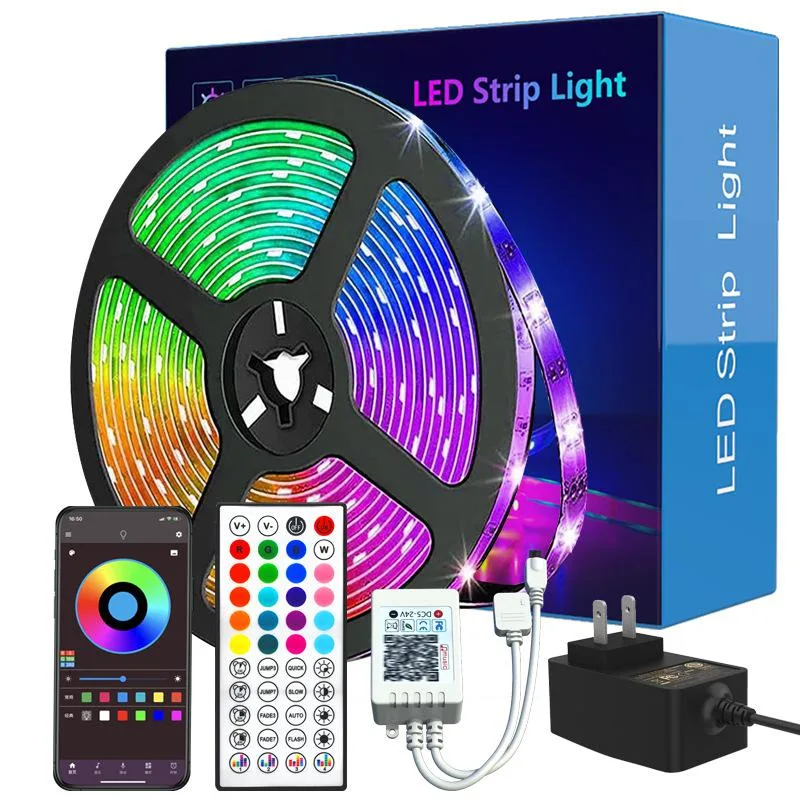 Gemdeck Gemdeck 32.8 ft × 2 Colour-Changing LED String Light with App &amp; 44-Key Remote — product photo
