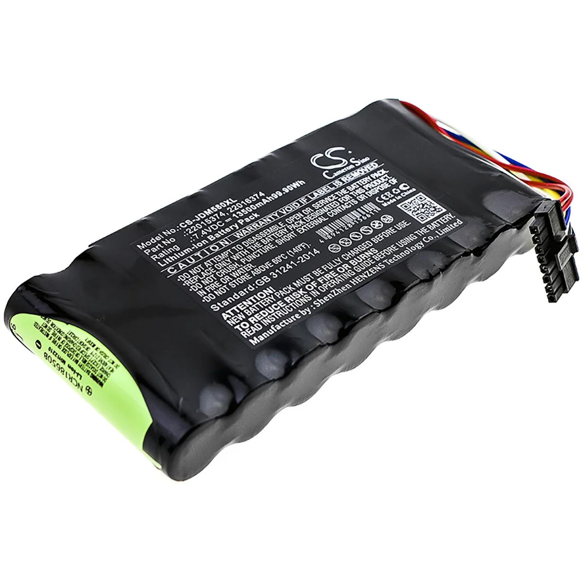 Cameron &amp; Co Cameron &amp; Co DS-CS-JDM580XL 7.4V 13500mAh GPS battery — product photo