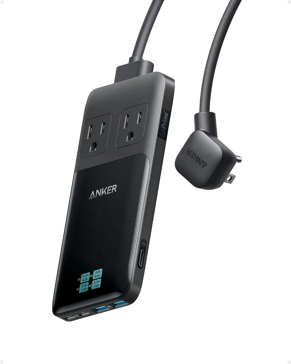 FLEANE FLEANE Prime 6-in-1 USB C Charging Station 140W power strip — product photo