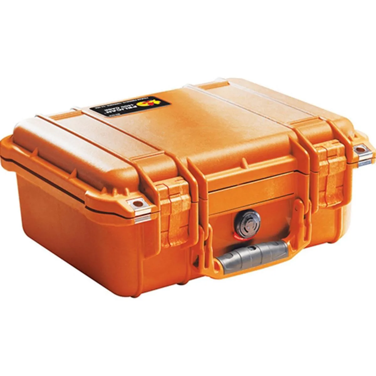 Pelican Products, Inc. Pelican 1400 Watertight Hard Case with Foam Insert - Orange — product photo