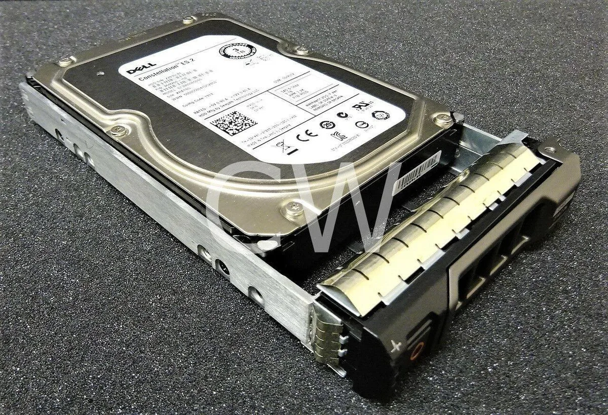 DELL DELL ST33000650SS Constellation ES.2 3TB 7.2K 6G 64MB 3.5" SAS internal hard drive with caddy — product photo