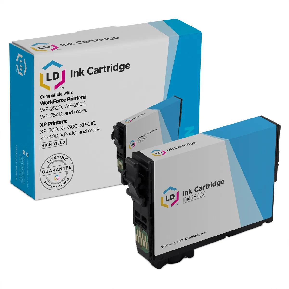 LD Products LD Products Remanufactured Ink Cartridge for Epson 200XL High Yield Cyan T200XL220 — product photo