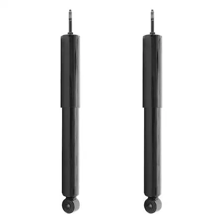 Unity rear shock absorber kit, two silver gas-charged struts