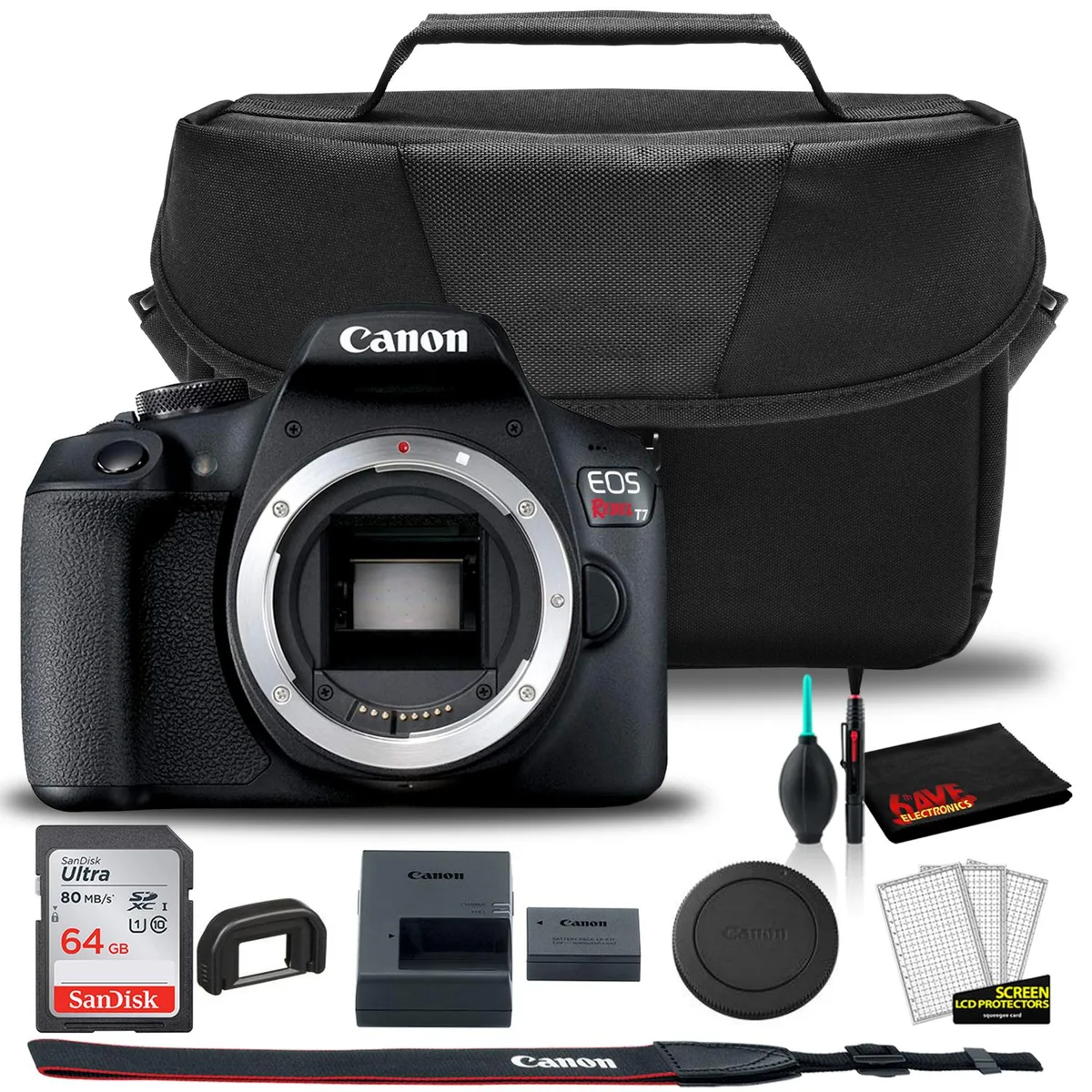 Canon Canon EOS Rebel T7 DSLR Camera 24.1MP Kit No Lens — product photo