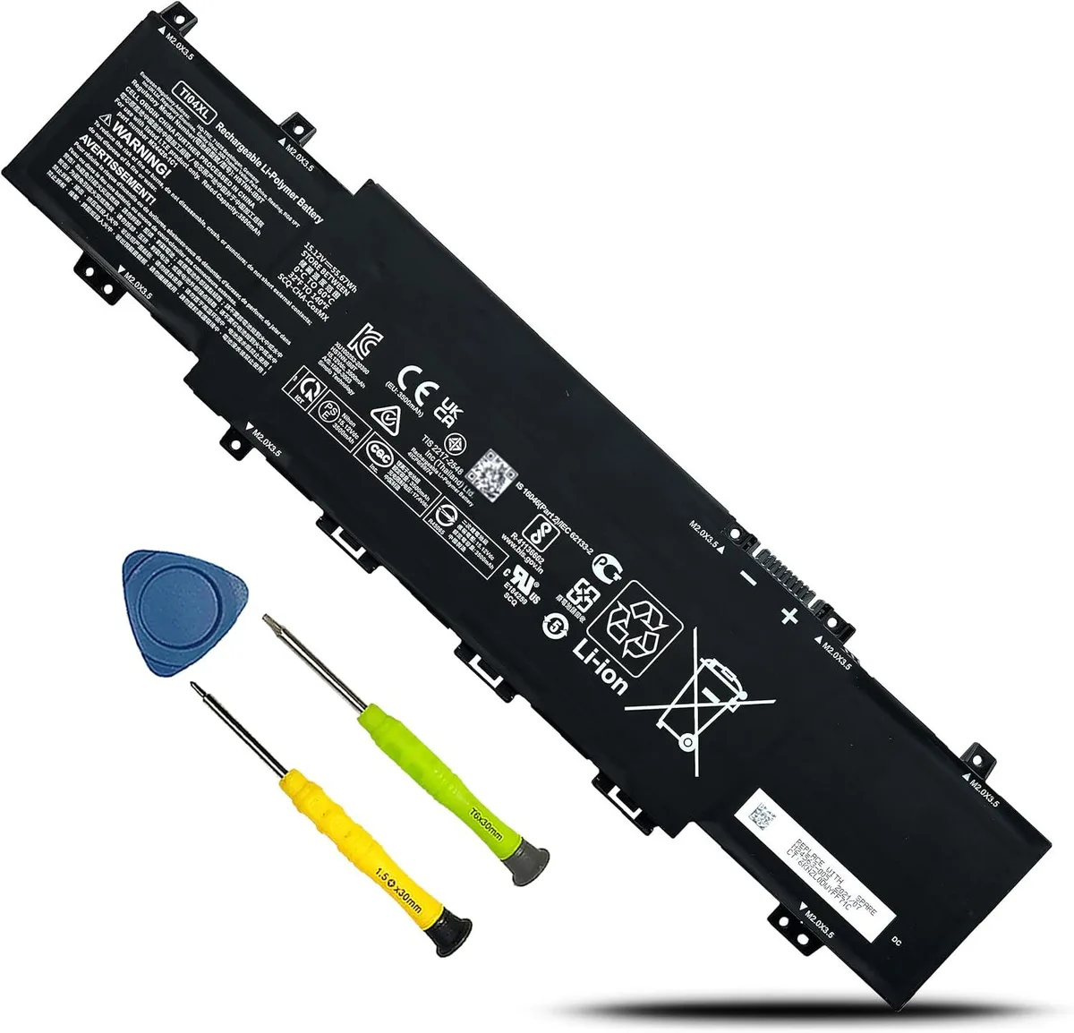 TAURKENAM TAURKENAM TI04XL laptop battery 15.12V 55.67Wh 4-cell — product photo