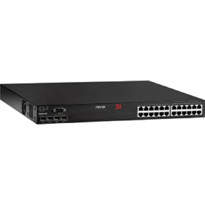 Brocade Brocade FWS624Product FastIron 24 port Layer 3 network switch — product photo