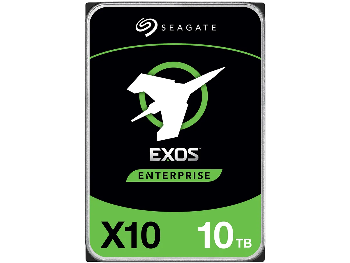 Seagate Seagate Exos X10 ST10000NM0096 10TB 7200 RPM SAS 12Gb/s 256MB 3.5" internal hard drive — product photo