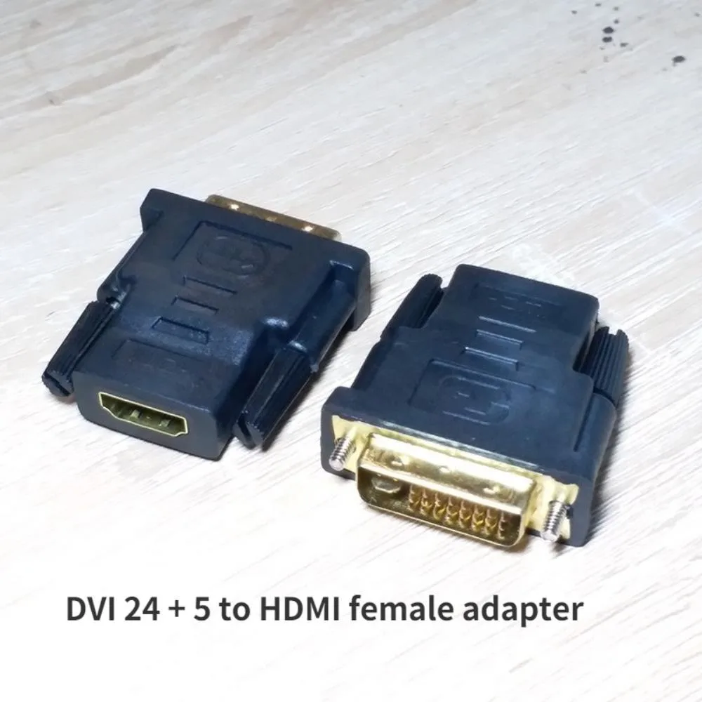 Ruth's sister Ruth's sister HDMI to DVI Adapter Bi-directional DVI D 24+5 Male to HDMI Female Cable Connector Converter — product photo