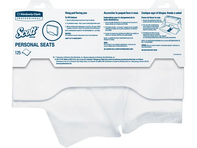 Scott Scott 07410CT Personal Seat Covers 15.0 x 17.0 — product photo