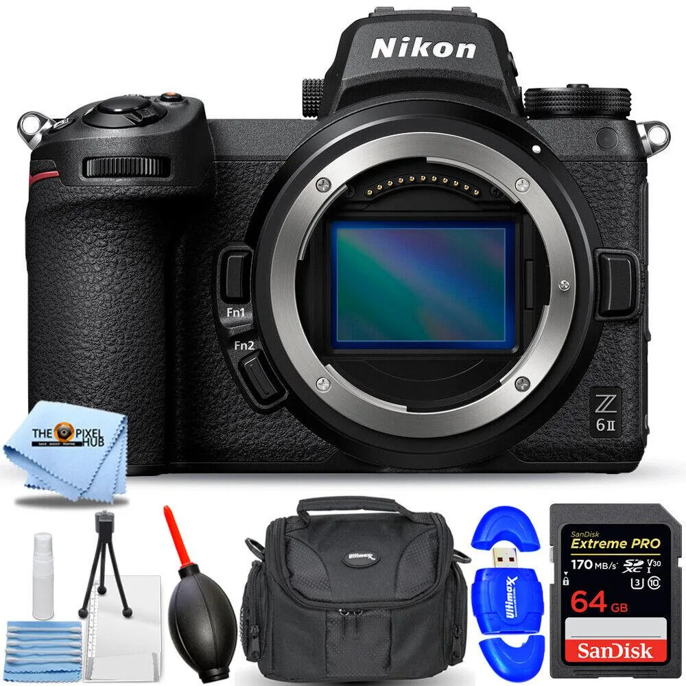 Nikon Global Nikon Z 6II Mirrorless Camera Body Only 1659 7PC Bundle — product photo