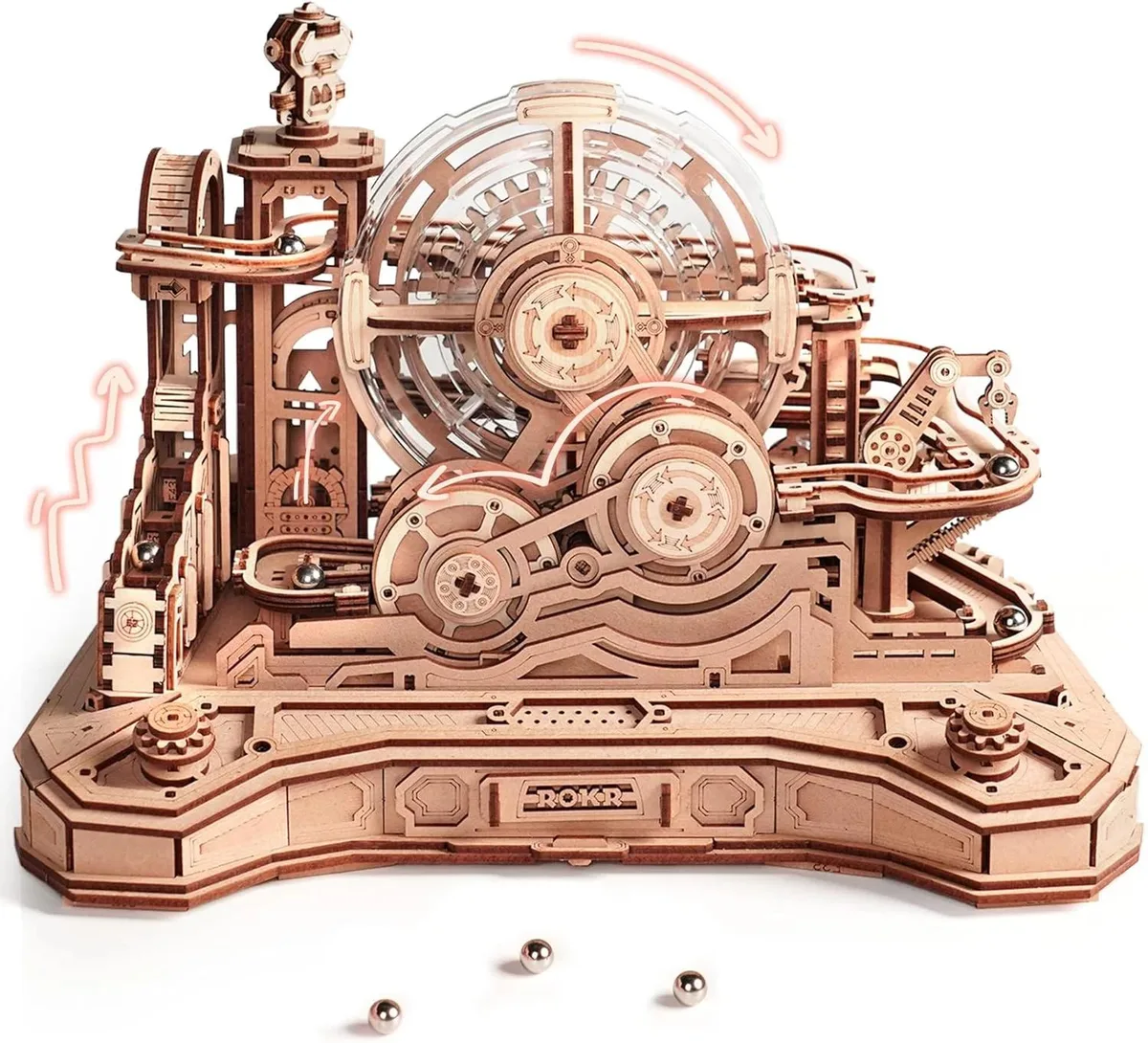 ROKR ROKR Gear Ball Challenge EGC01 3D Wooden Puzzle 653pcs — product photo