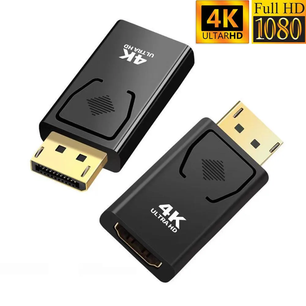 AUBEAMTO AUBEAMTO JQB001 DisplayPort to HDMI adapter 4K 60Hz male to female — product photo