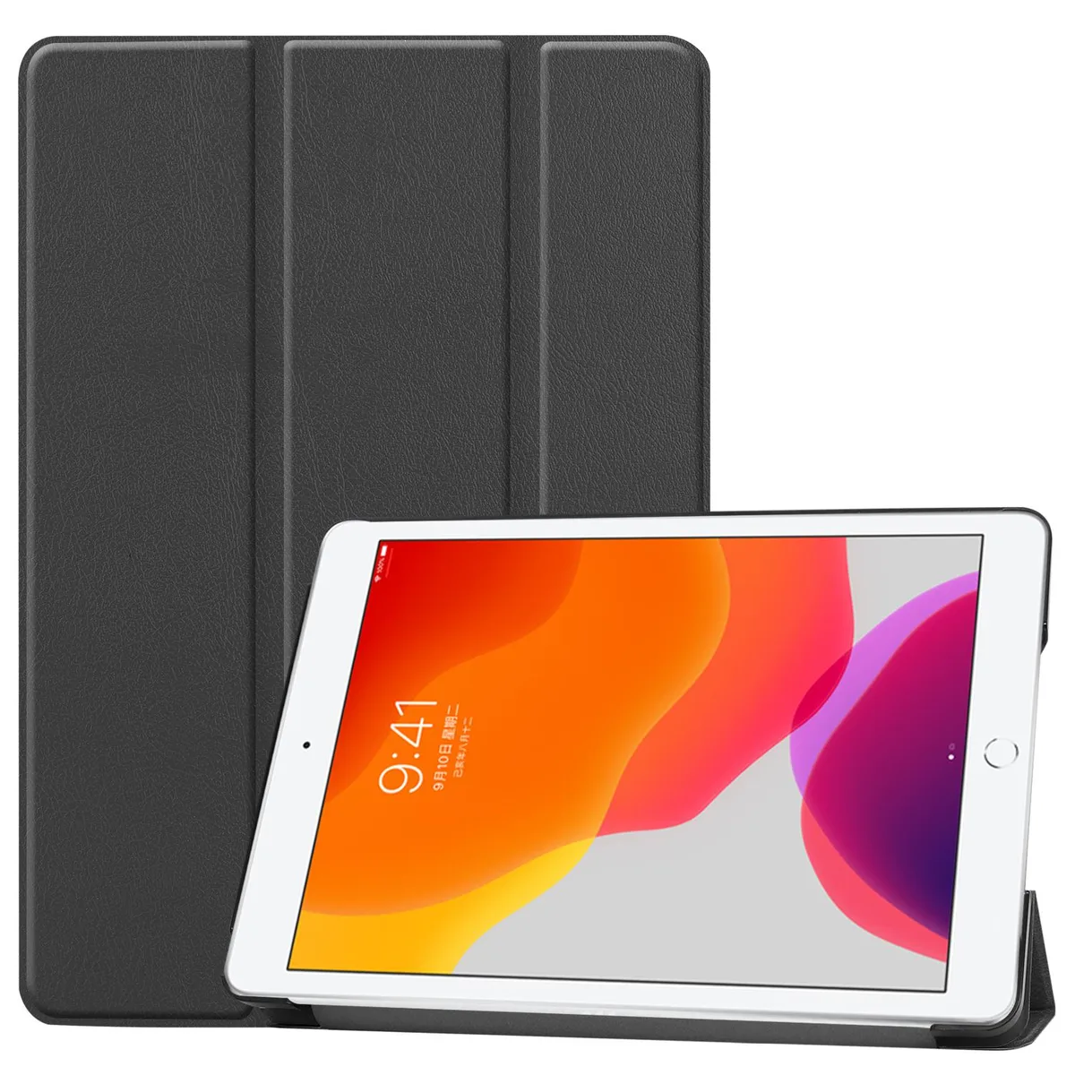 anicestore anicestore iPad 10.2 Case Trifold Stand Black 2021 2020 2019 — product photo