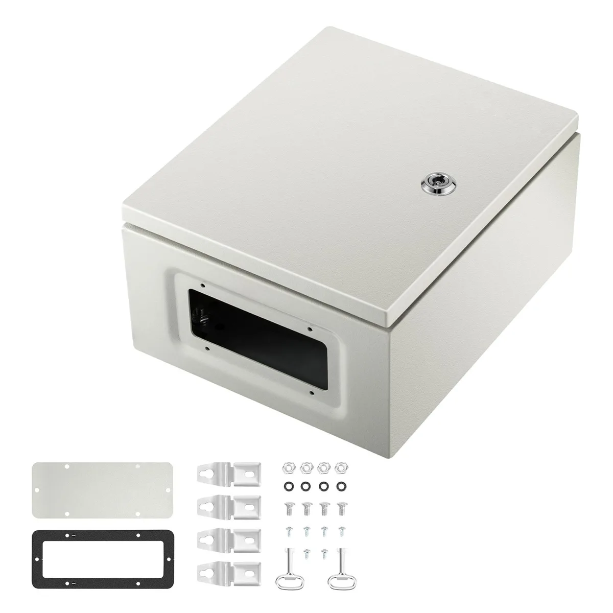 VEVOR VEVOR SPT 12 x 10 x 6'' NEMA 4X Steel Electrical Box IP66 — product photo
